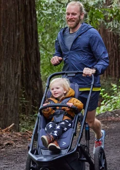 Switchback Kinderwagen Switch&Jog dunkelgrau / schwarz