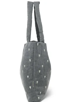 Tasche 'Grey Denim Mom-Bag' Hearts