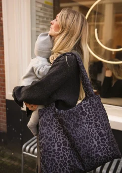 Tasche 'Puffy Mom-Bag' Antra Leopard