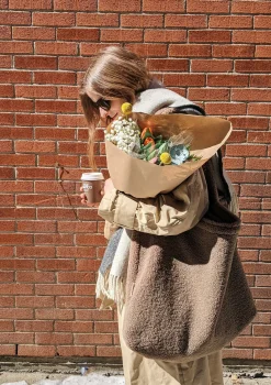 Tasche 'Teddy Mom-Bag' Brown