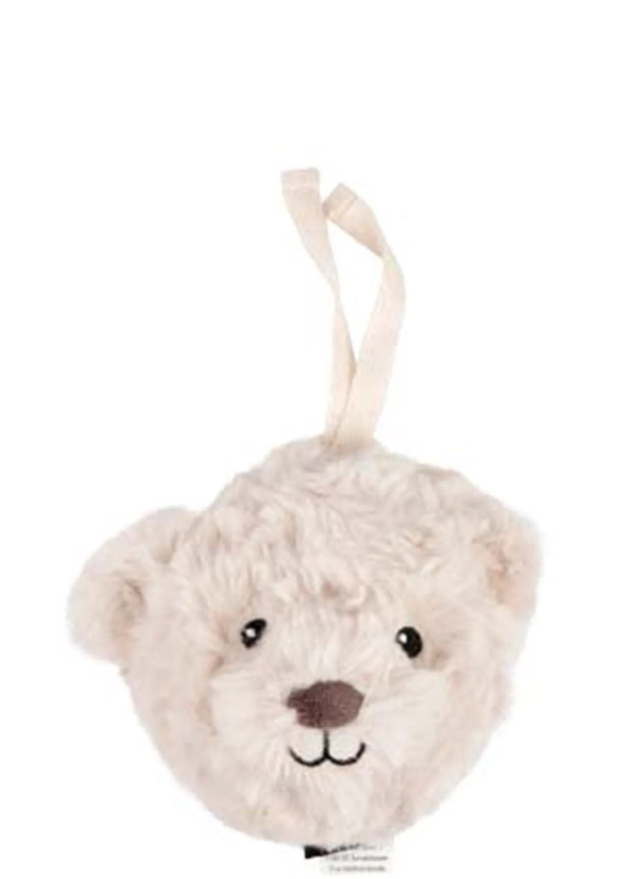 Teddy mit Herzschlag 'Lou on the go' beige