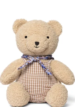 Teddybär Kuscheltier Wollweiß groß