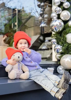 Teddybär Kuscheltier Wollweiß groß