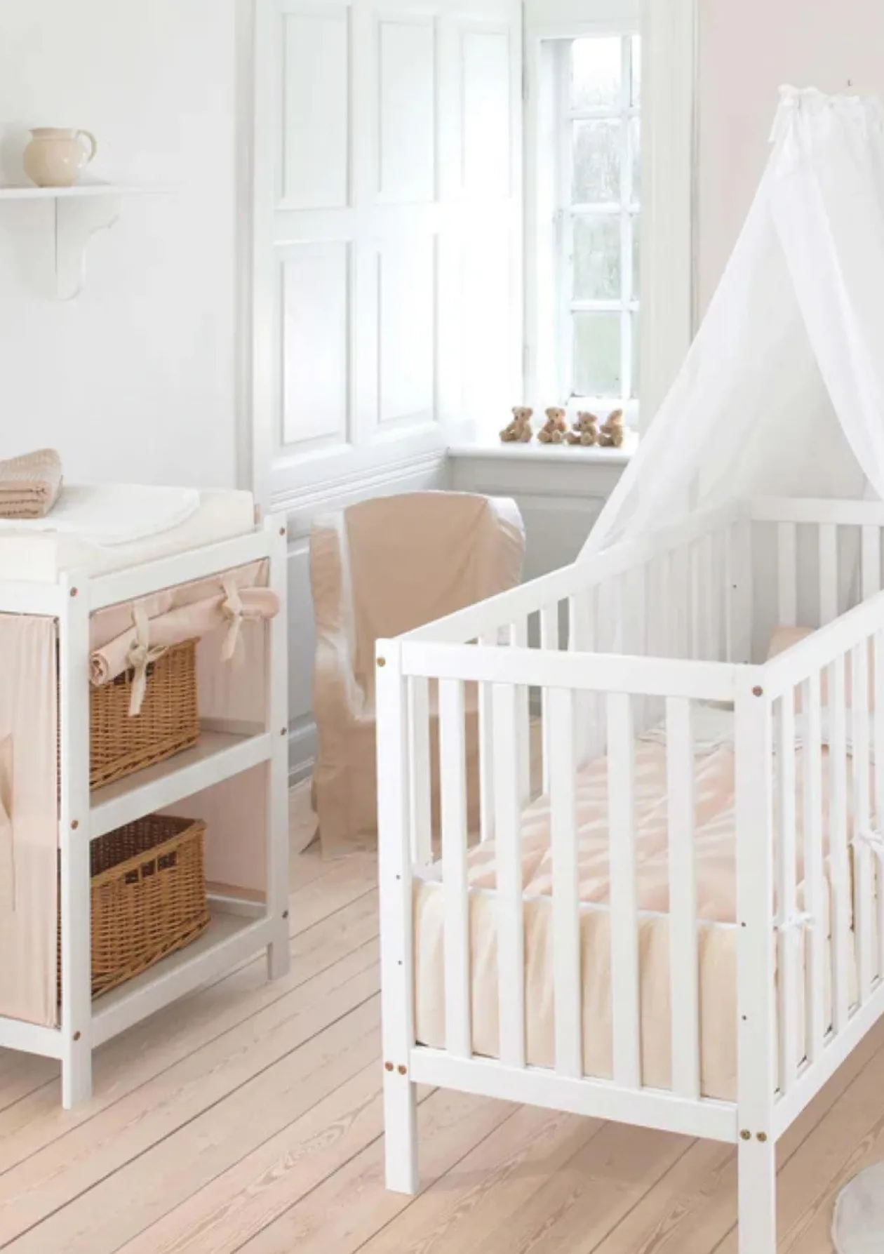 3-teiliges Babyzimmer-Set 'ANTON & IDA-MARIE'