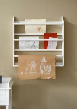 Tellerregal 'Seaside' weiß