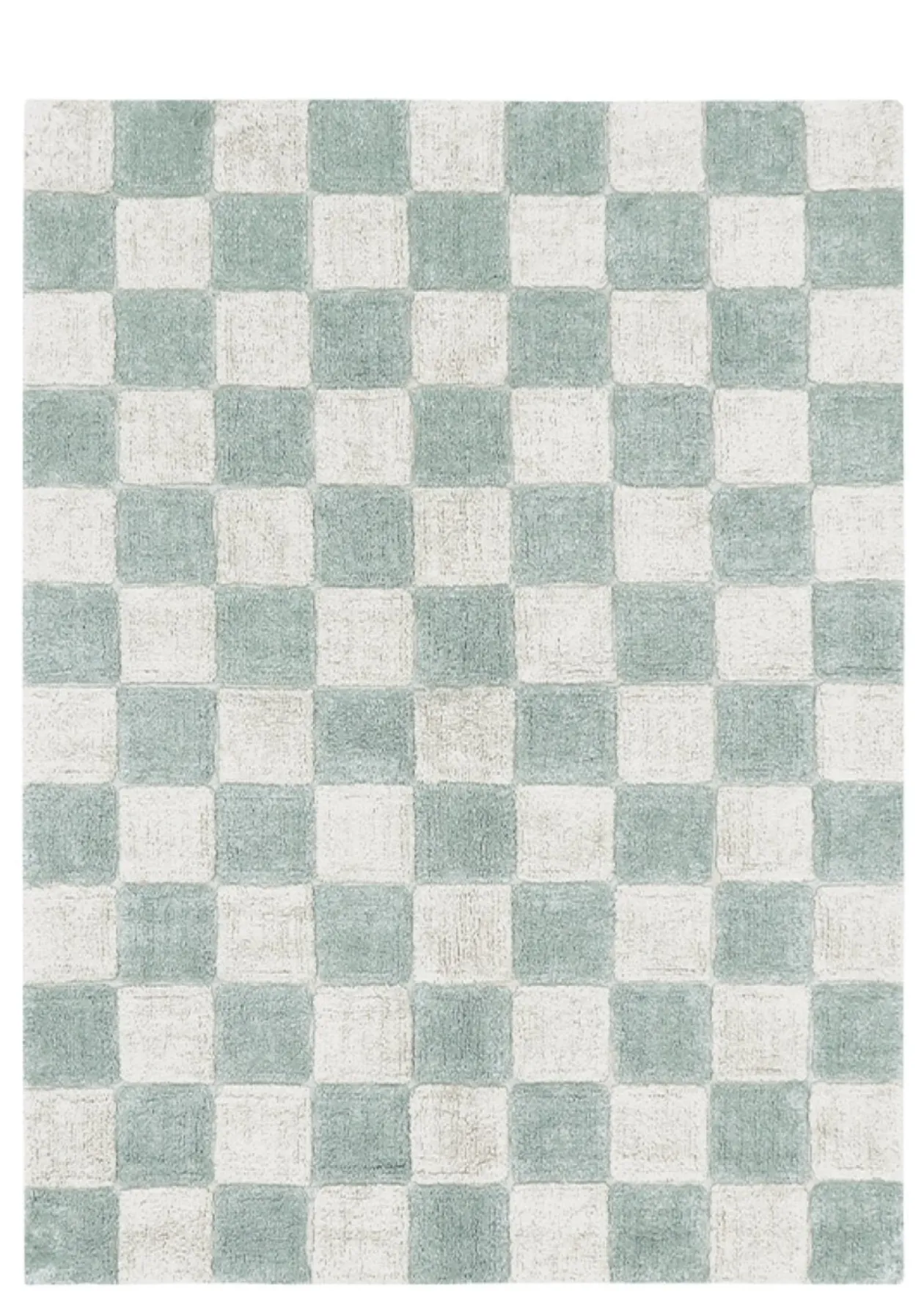 Teppich im Fliesenlook 'Kitchen Tiles' Blue Sage waschbar 160 x 120 cm