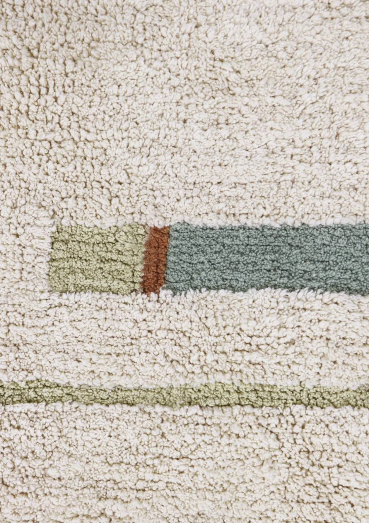 Teppich 'Lanes Vintage' Blue waschbar 130 x 90 cm