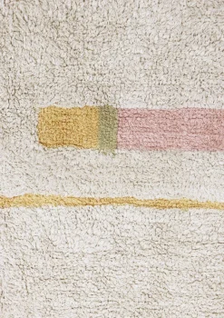 Teppich 'Lanes Vintage' Nude waschbar 130 x 90 cm