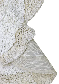 Teppich mit Tiermotiv 'Bunny' waschbar 135 x 130 cm