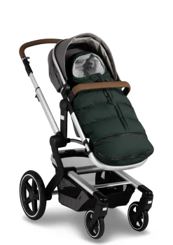 Thermo Fußsack Dunkelgrün