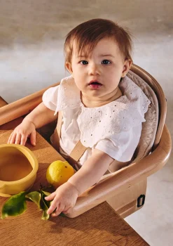 Tischsitz mit Sitzauflage 'Hiko' Fur Milk