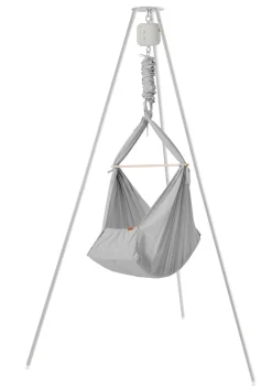 3-tlg. Federwiegen-Set 'Basic' Grau