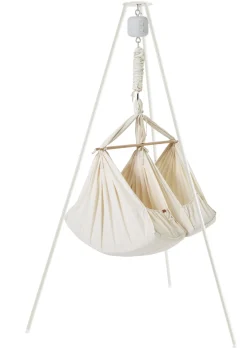 3-tlg. Federwiegen-Set 'Basic' für Zwillinge Natur