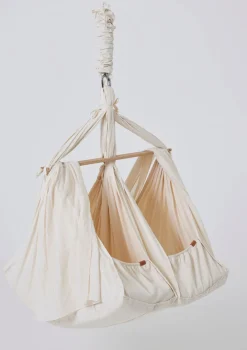 3-tlg. Federwiegen-Set 'Premium' für Zwillinge Natur