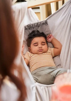 3-tlg. Federwiegen-Set 'Premium' Grey