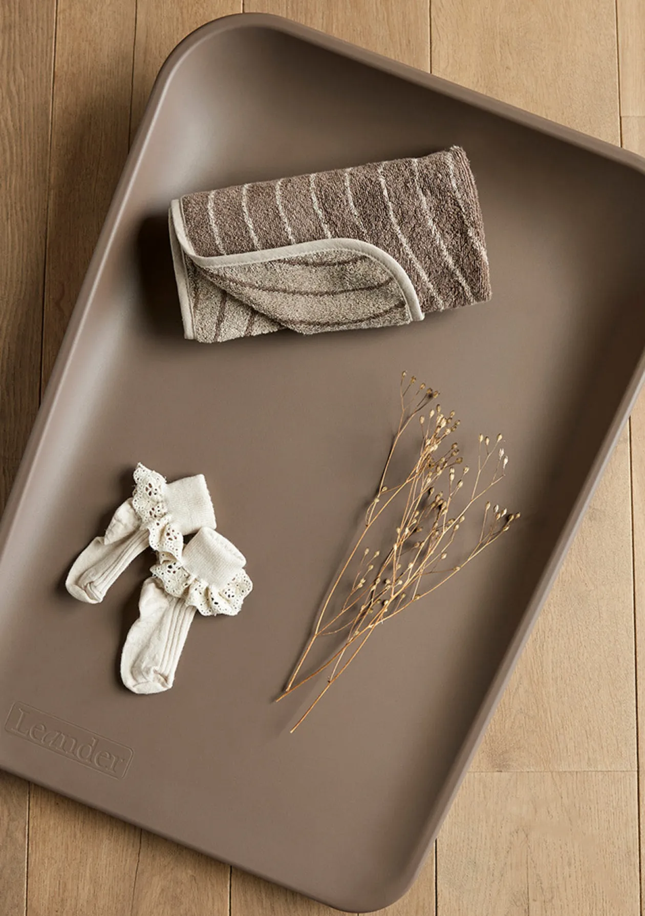 Topper Wickelauflage Organic 'Woodland' Mocca