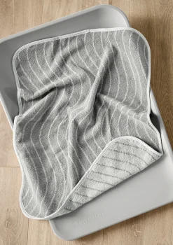 Topper Wickelauflage Organic 'Woodland' Cool Grey