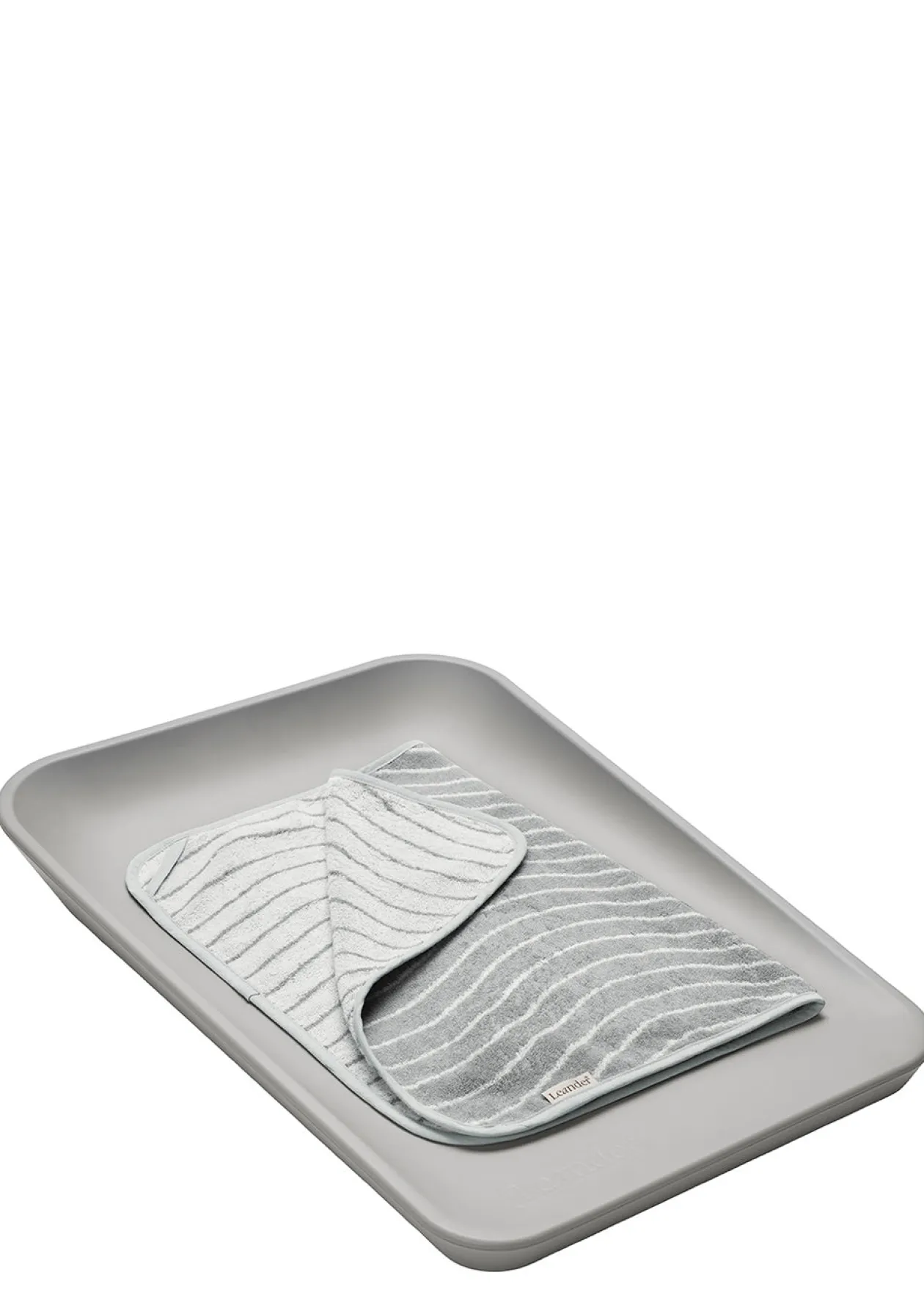 Topper Wickelauflage Organic 'Woodland' Cool Grey