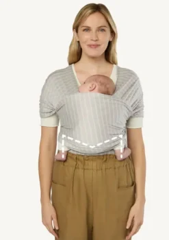 Tragetuch 'Aura' Knit Soft Black