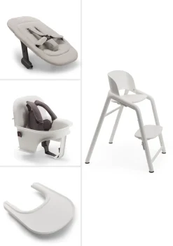 Ultimatives Hochstuhl-Set 'Giraffe' Weiß