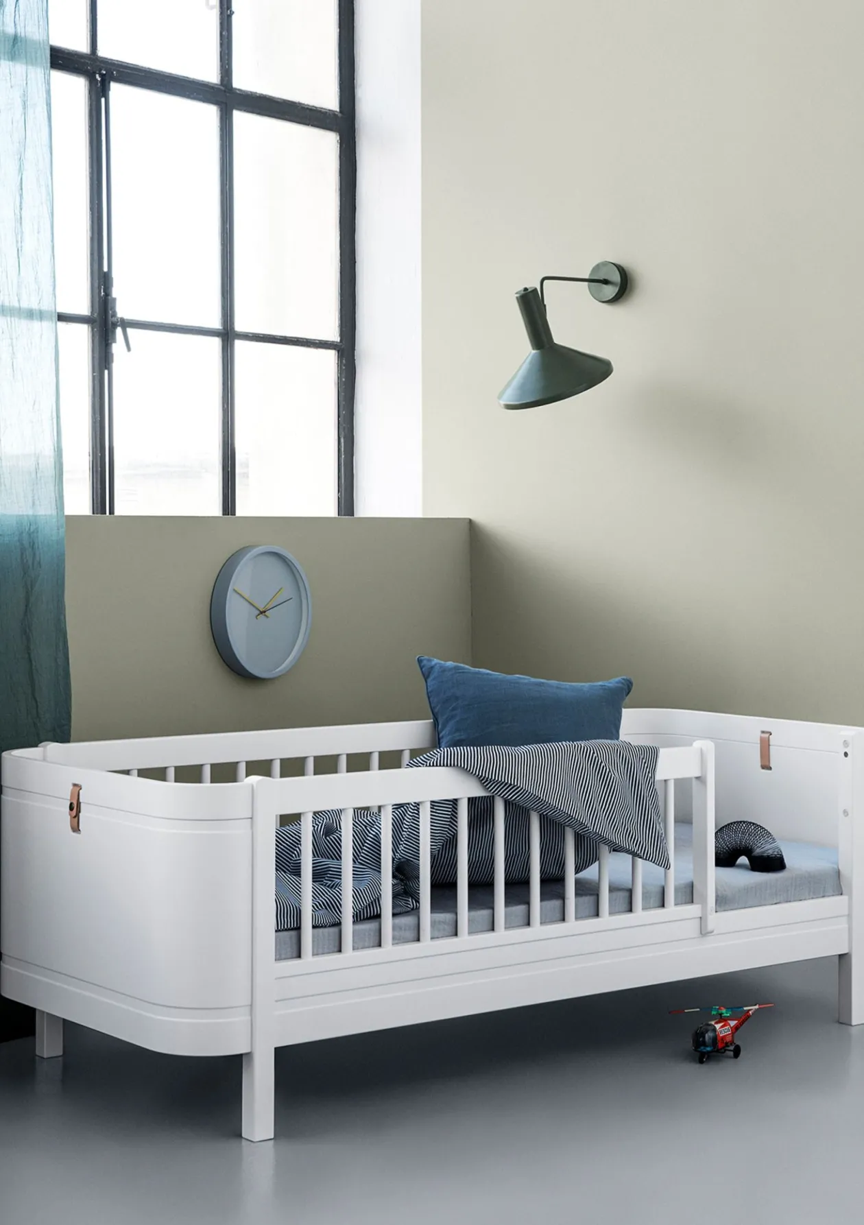 Umbauset für 'Wood Mini+' Babybett zum Juniorbett Weiß