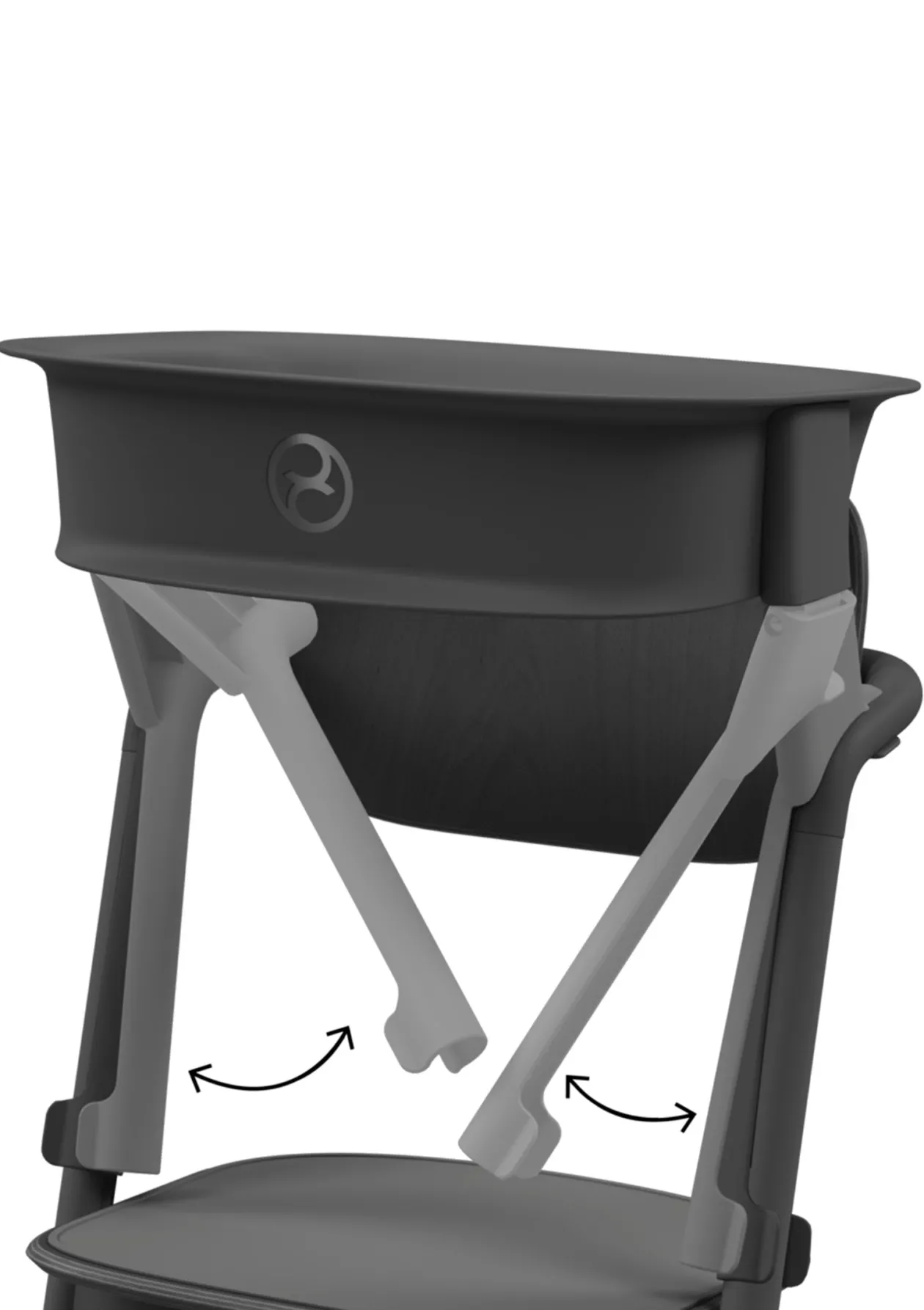 Umbau-Set zum Lernturm 'Lemo' Stunning Black