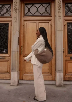 Umhängetasche 'Teddy Crossbody Bag' Brown