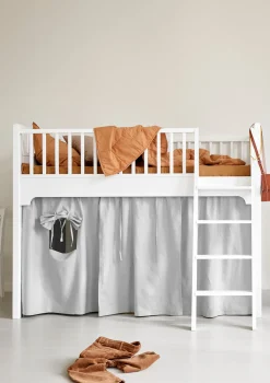 Vorhang 'Wood Original' grau