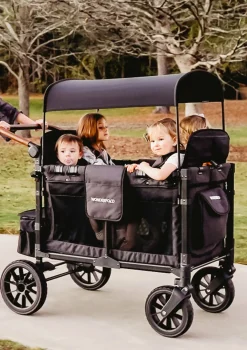 W4 Luxe Kinderwagen 4-Sitzer