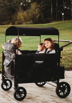 W4 Luxe Kinderwagen 4-Sitzer