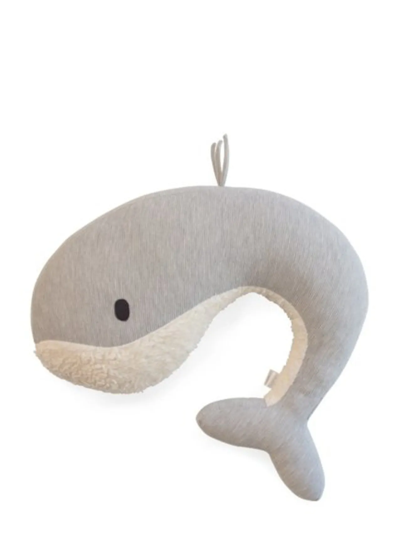 Wal Reisekissen Grau