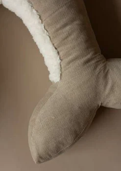 Wal Stillkissen 'Whale Momo' Sand