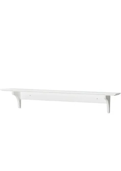 Wandregal 'Seaside' groß mit Haken weiß