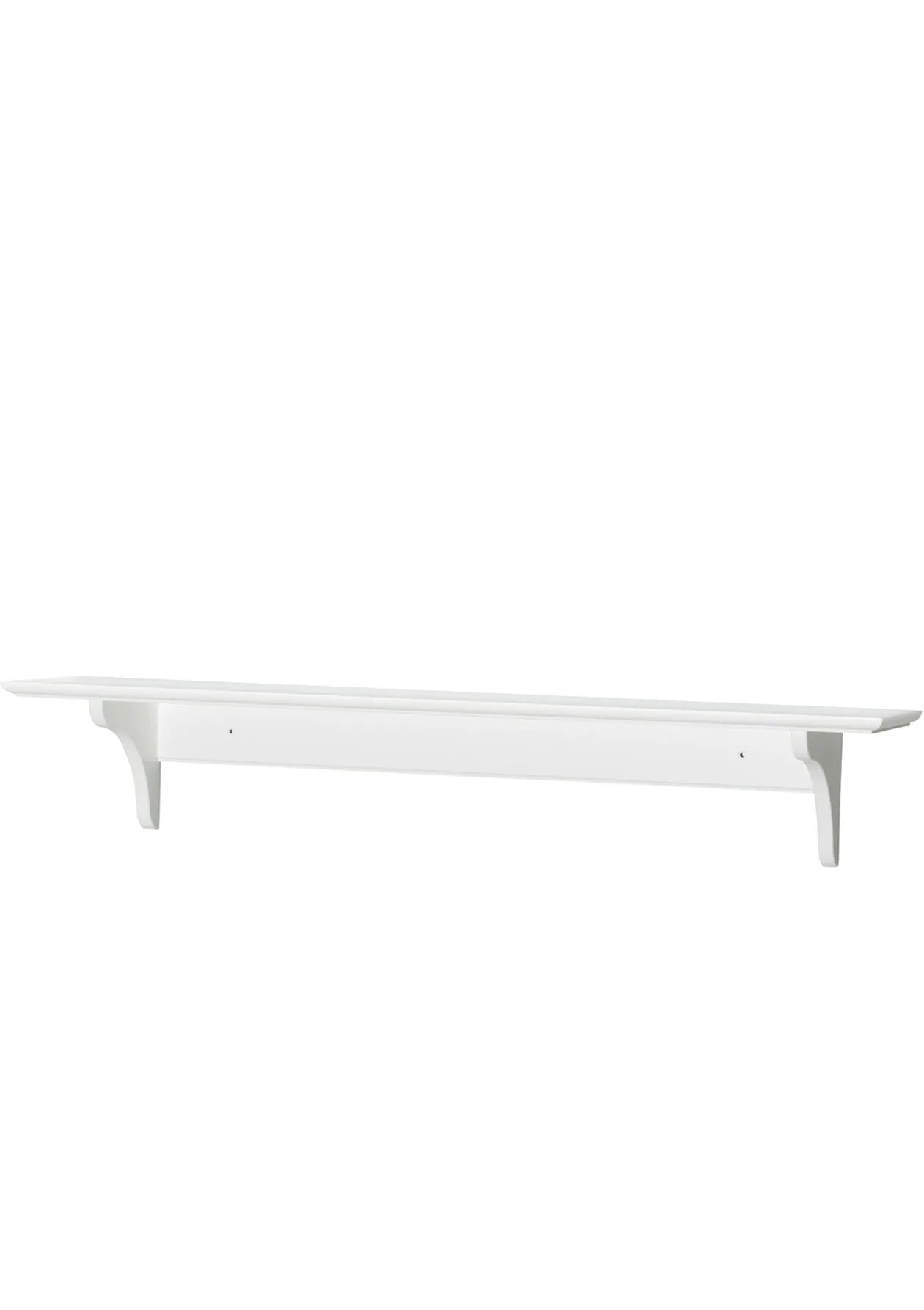 Wandregal 'Seaside' groß mit Haken weiß