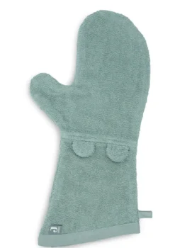 Waschhandschuh Frottee mit Ohren Ash Green