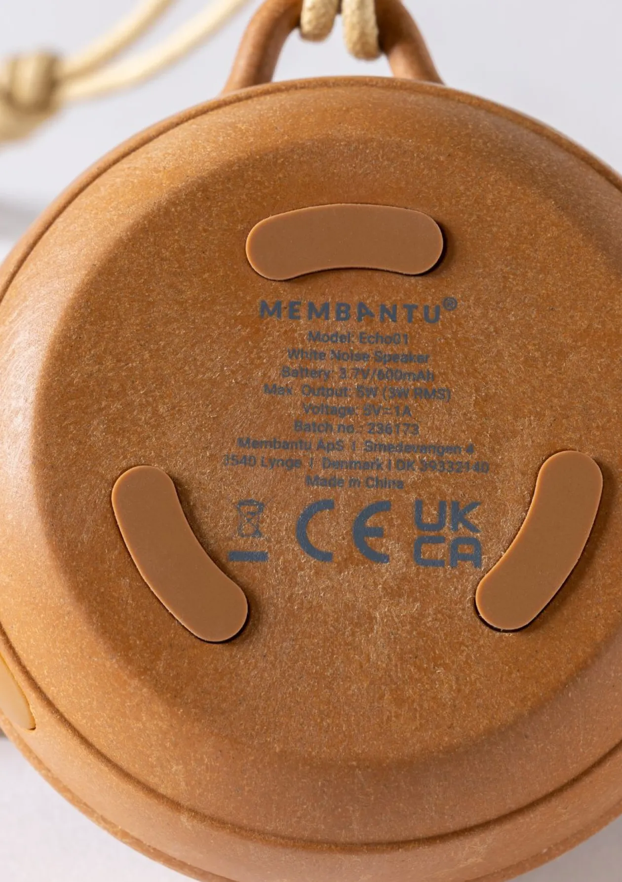 White Noise Lautsprecher 'Echo' Braun