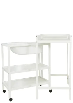 Wickel- und Badestation 'Basic' white