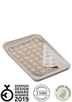 Wickelauflage 'Matty' Cappuccino