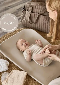 Wickelauflage 'Matty Mini' Cappuccino