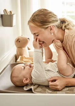 Wickelauflage 'Matty' Mocca