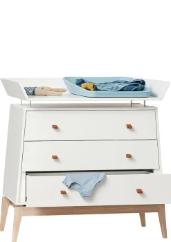 Wickelaufsatz für Kommode 'Luna' weiß