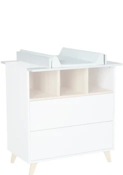 Wickelaufsatz für Kommode 'Loft' Weiß