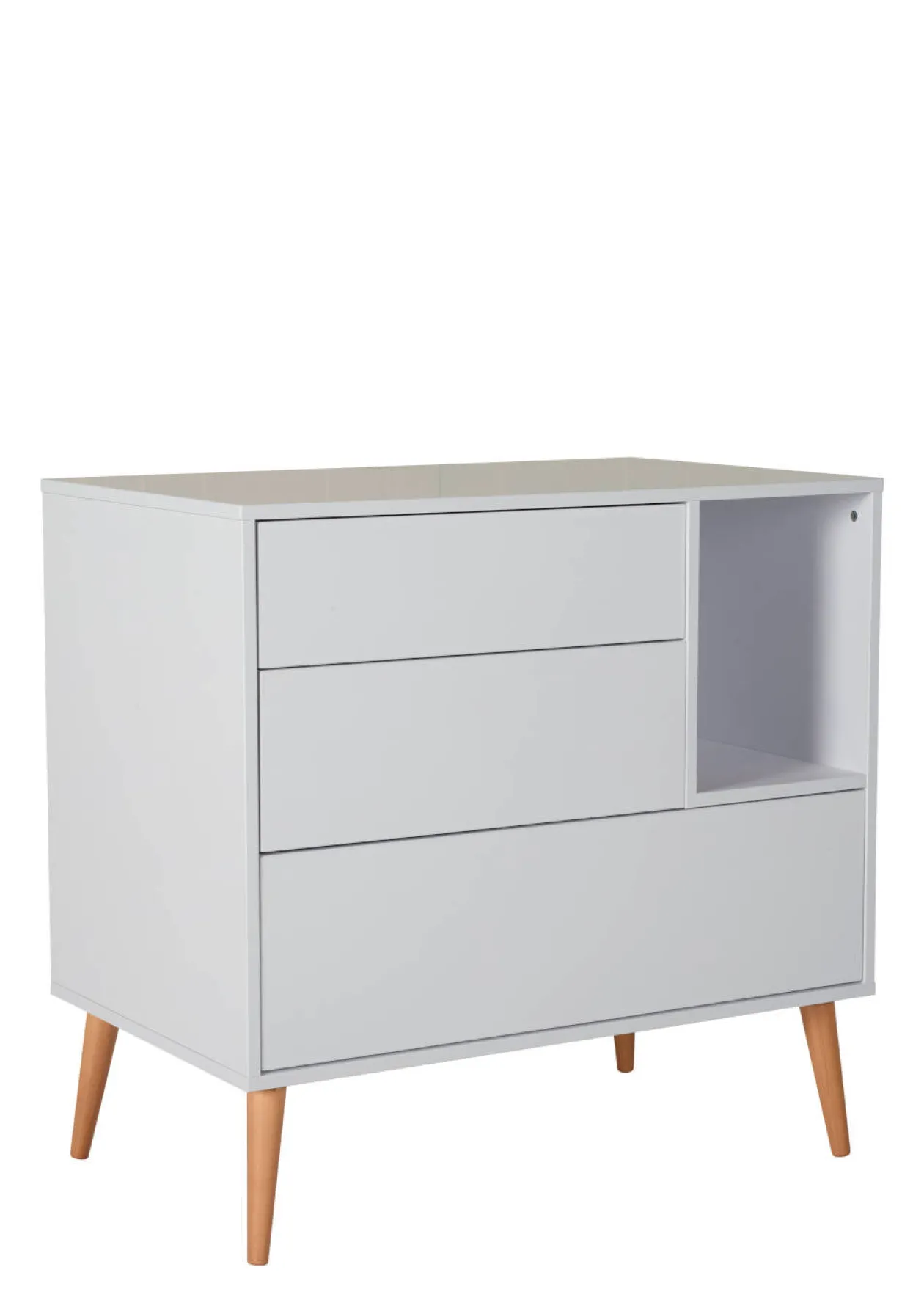 (Wickel-)Kommode 'Cocoon' Ice White