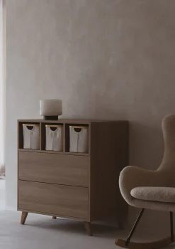 (Wickel-)Kommode 'Loft' Honey Ash