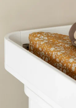 (Wickel-)Kommode 'Wood' 3 Schubladen Weiß