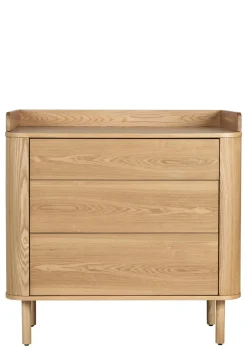 (Wickel-)Kommode 'Yume' mit Schubladen Natural Ash