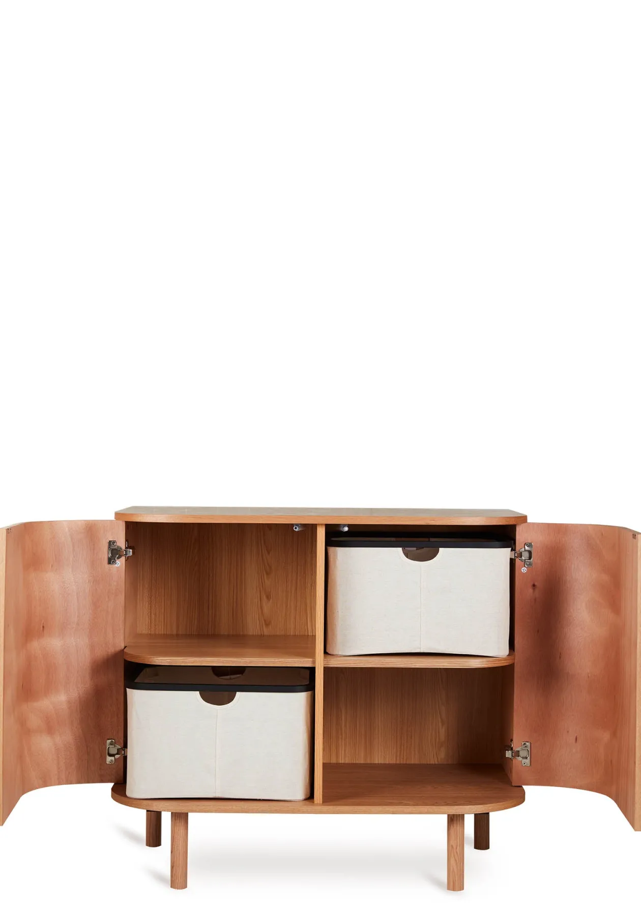 (Wickel-)Kommode 'Yume' mit Türen Natural Ash