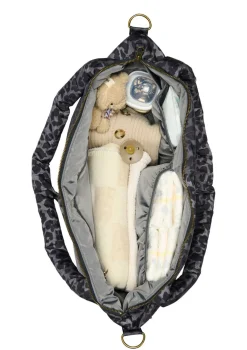 Wickeltasche 'Puffy Diaper Bag' Antra Leopard