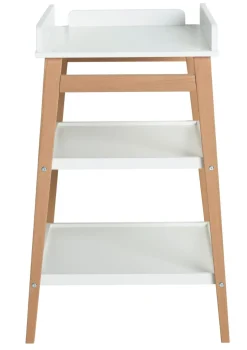 Wickeltisch 'Hip' white natural