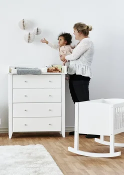 Wiege weiß 80 x 40 cm